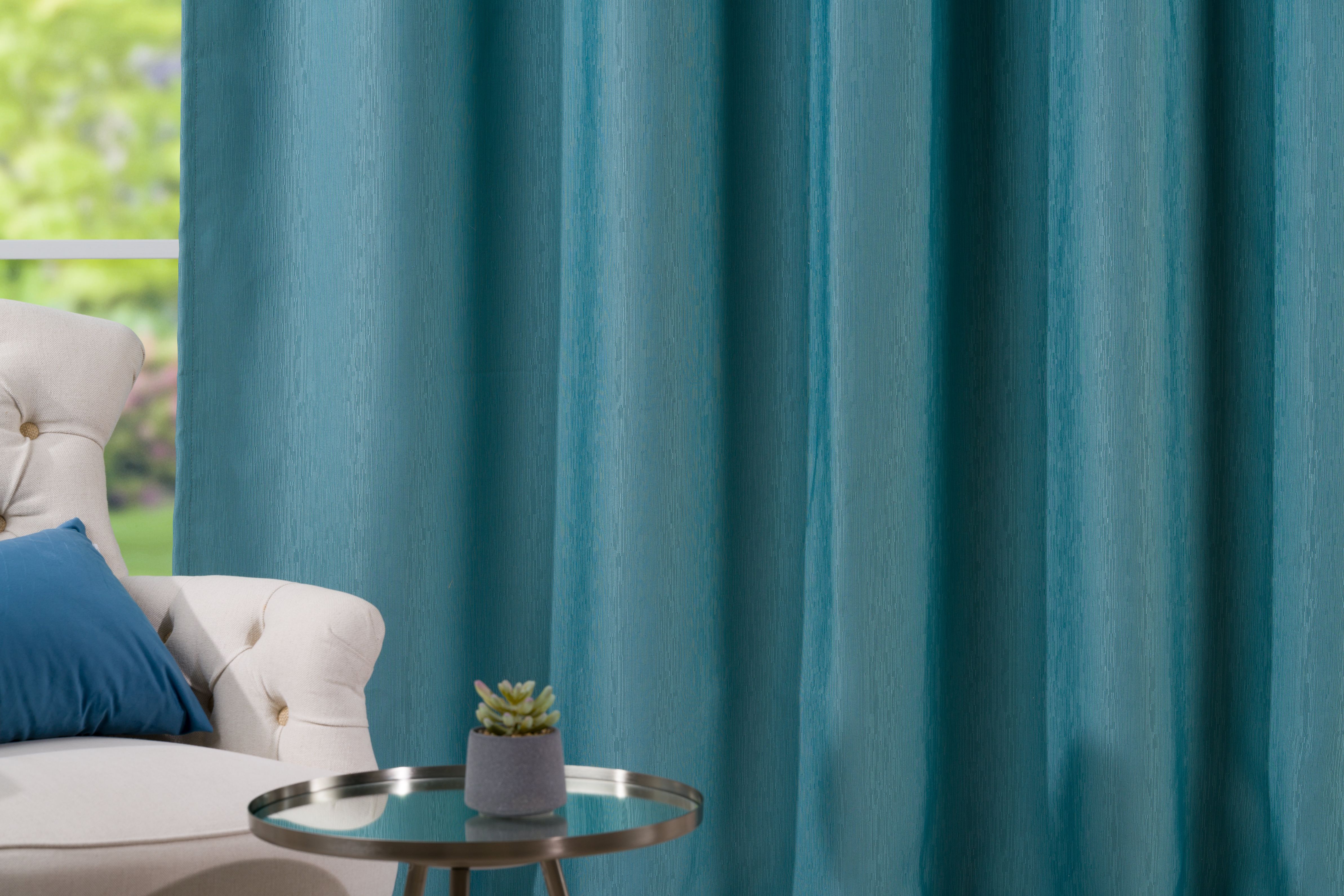 Bellagio Turquoise 19 Curtain