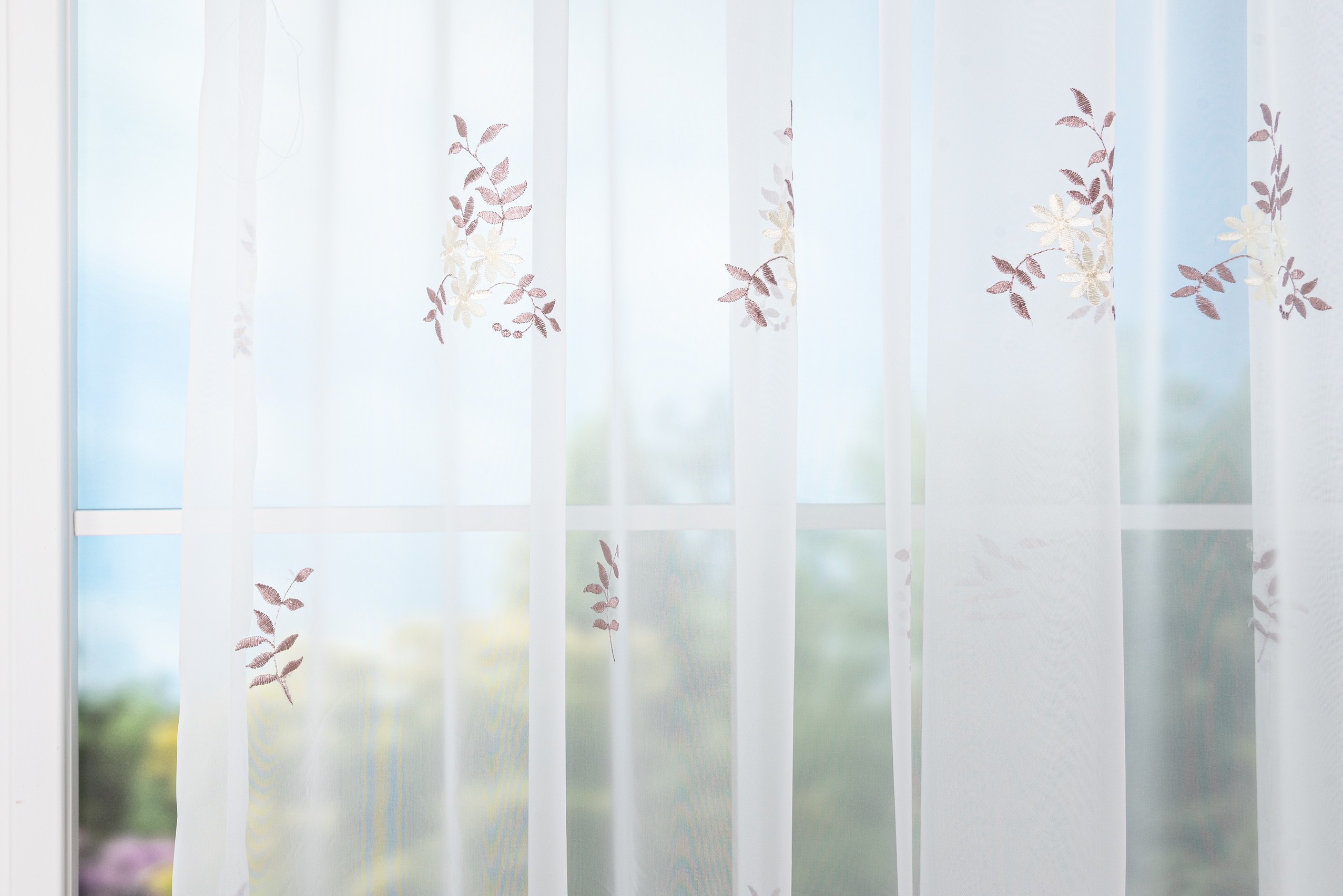 Charlotte Pink 03 Sheer Curtain