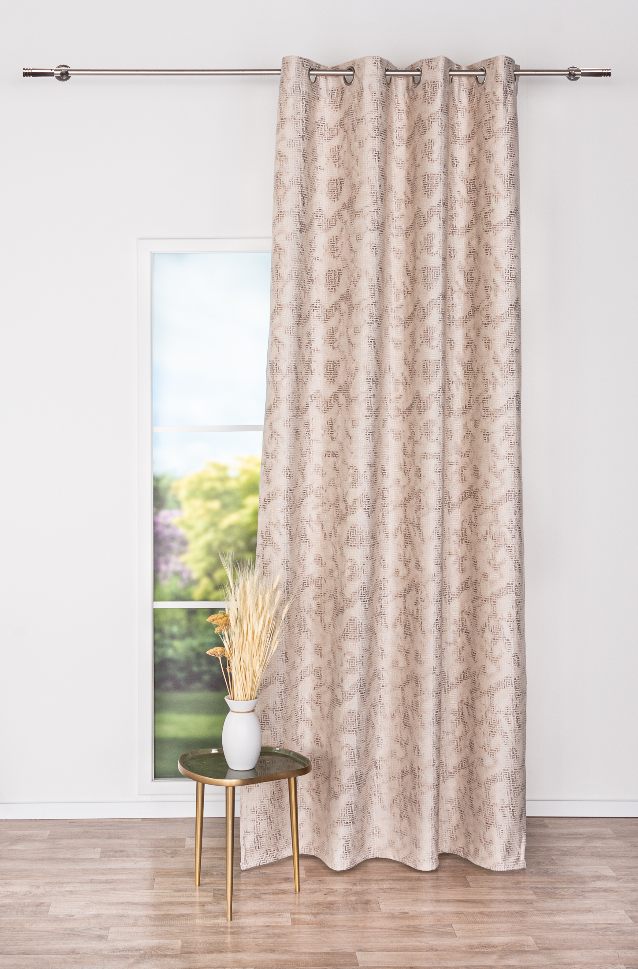 Mars Beige 01 Curtain
