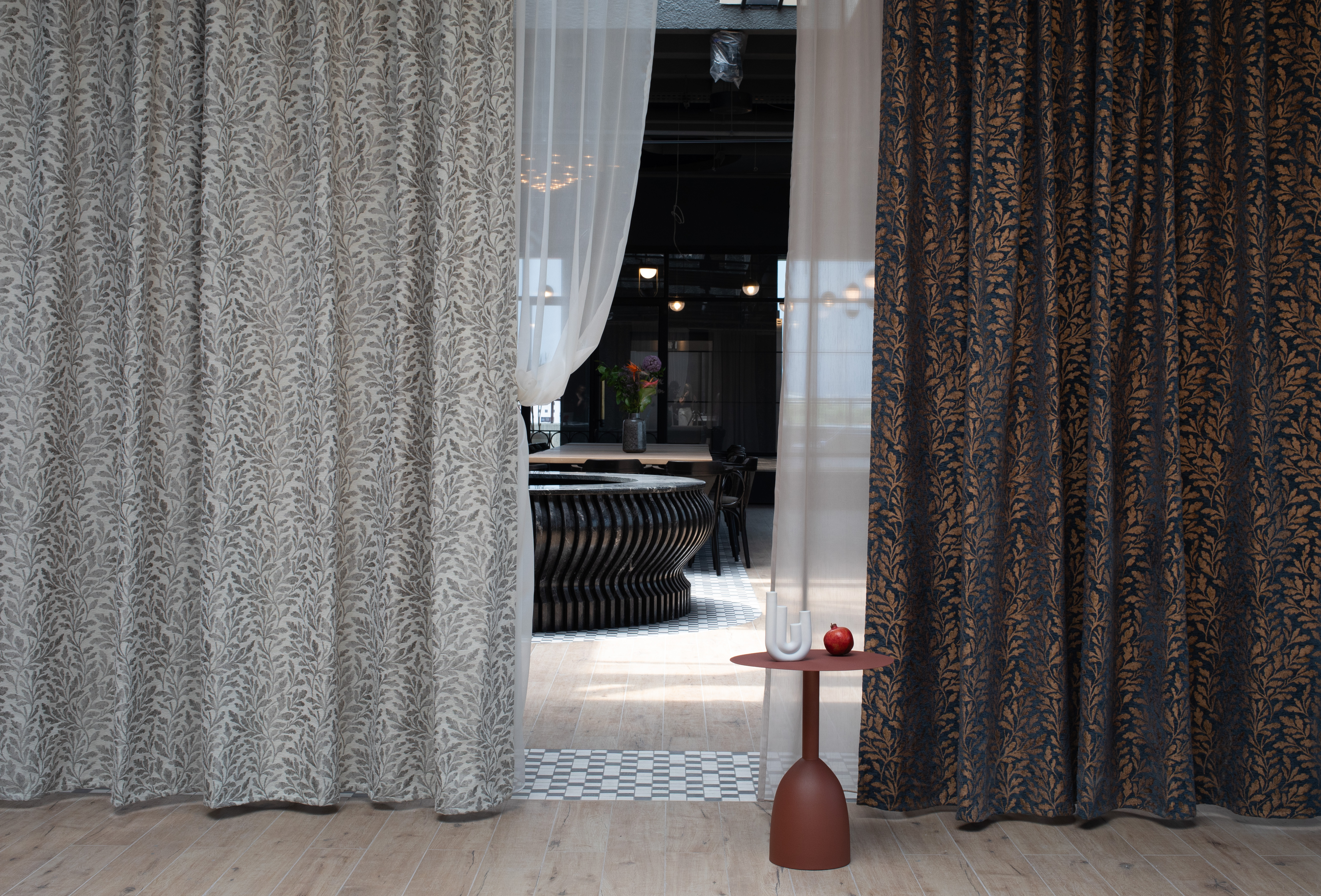 Rioja Green 01 Curtain