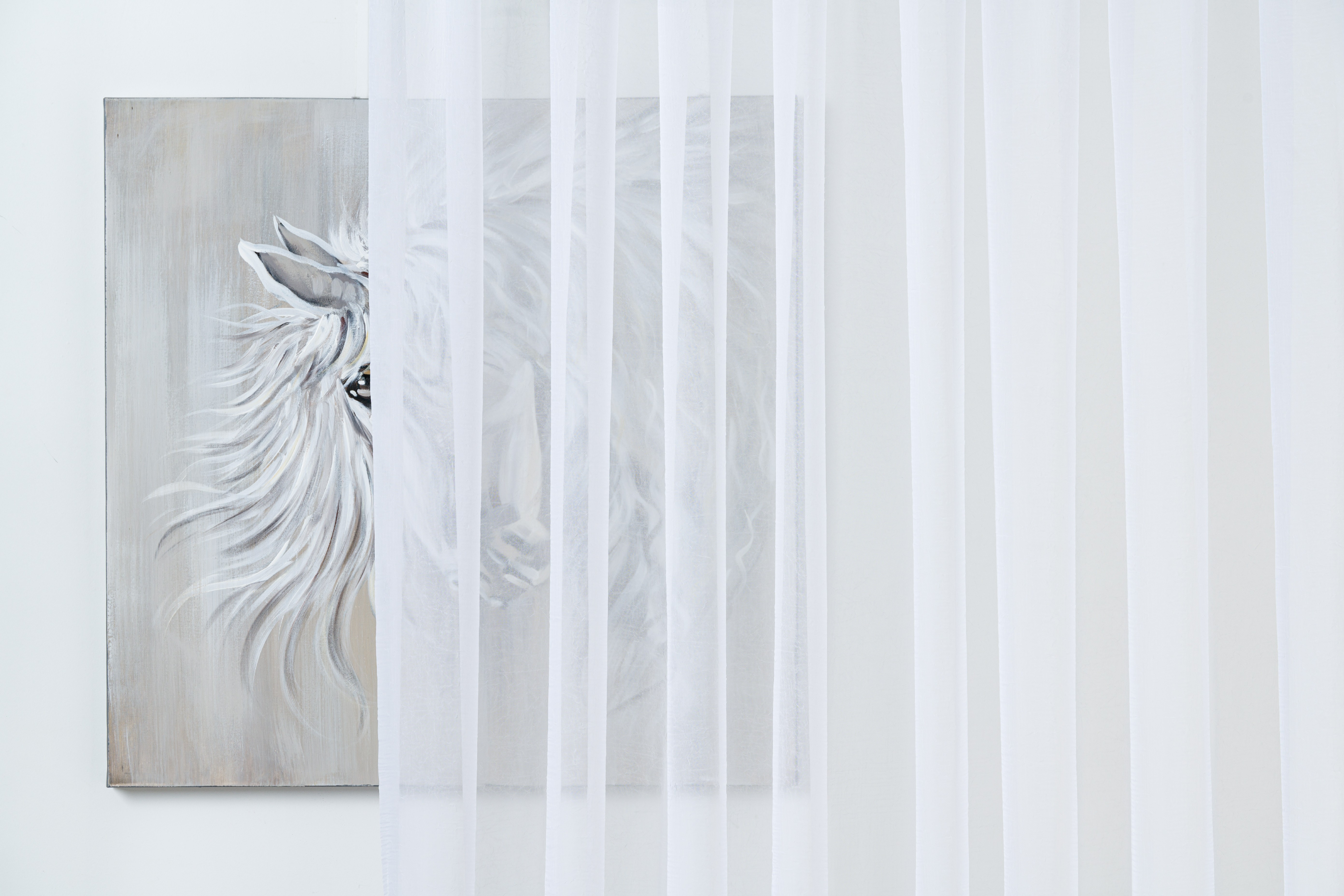 Voile White crush SH1